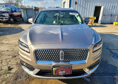 2020 Lincoln Nautilus from USA, damaged, VIN 2LMPJ6J93LBL29290